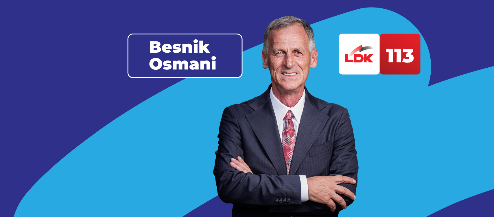 Besnik Osmani, kandidati i LDK-së për kryetar të Fushë Kosovës