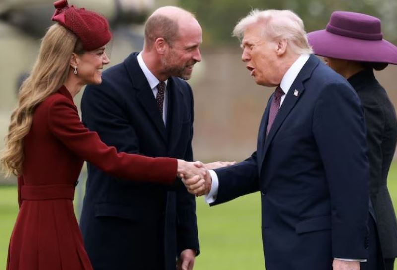 Fjalia e parë që Trump i tha Princeshës së Uellsit, do t’ju befasojë