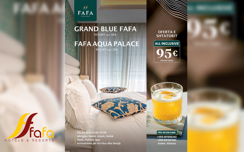 FAFA Hotels & Resorts sjell ofertën e shtatorit: luks, relaks dhe kujtime të paharrueshme