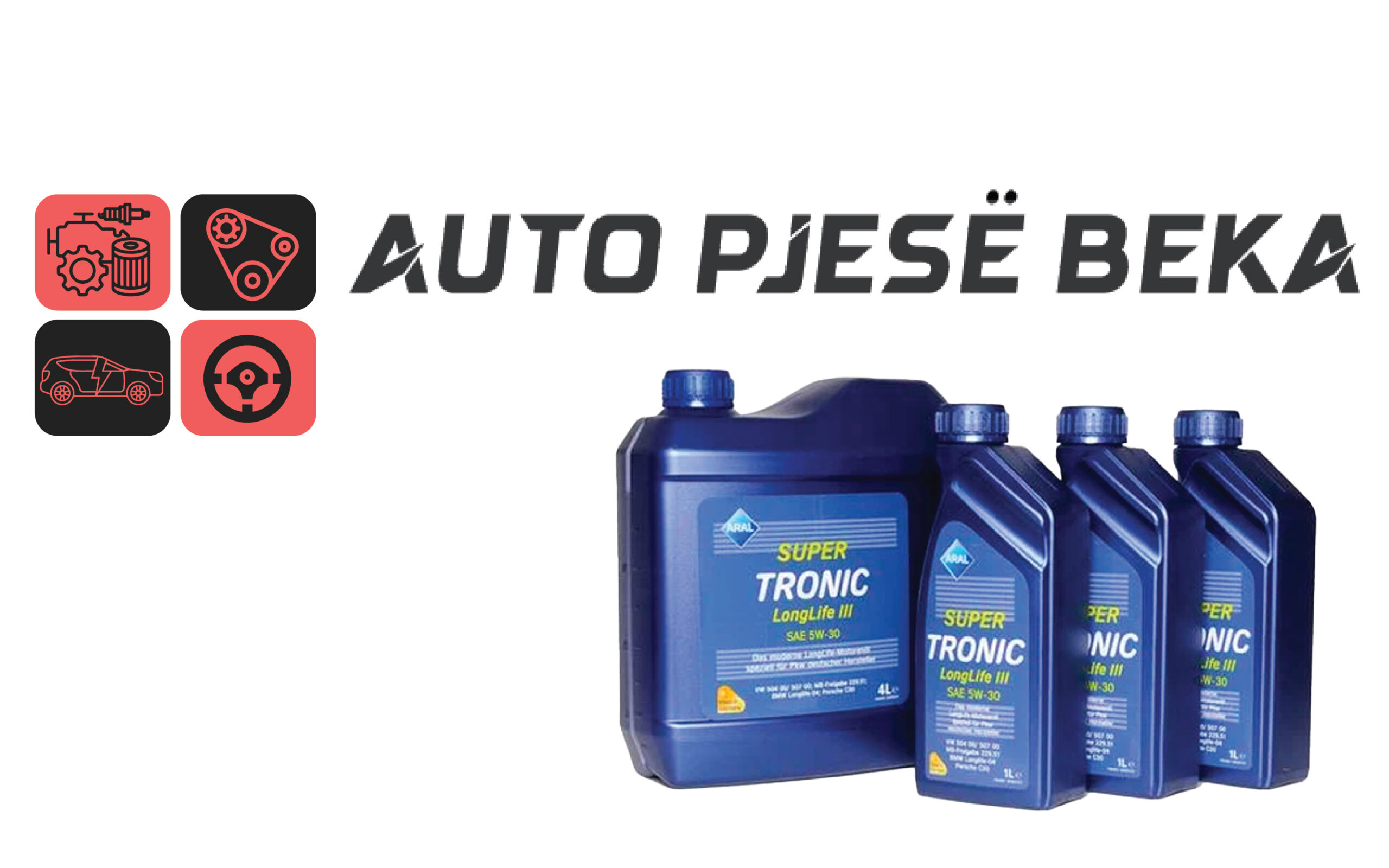 Vaj Aral origjinal Gjerman me garanci për 30,000 km në Autopjes Beka