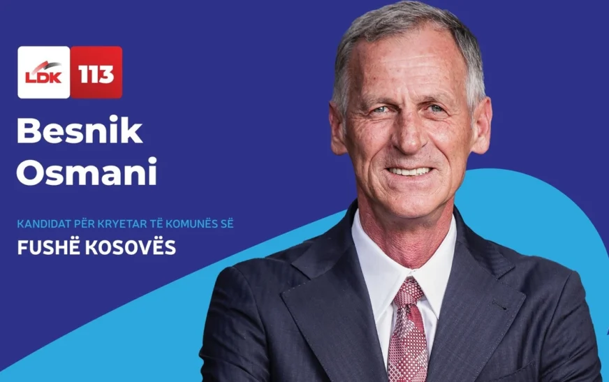 Besnik Osmani publikon programin qeverisës për Fushë Kosovën: Hapim një kapitull të ri për qytetin tonë