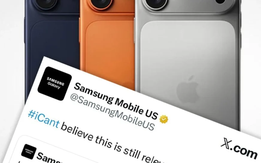 Rivaliteti vazhdon, Samsung tallet me iPhone-t e rinj