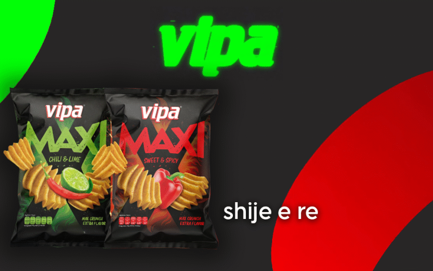 VIPA MAXI sjell dy shije të reja që s’mund t’u rezistosh!