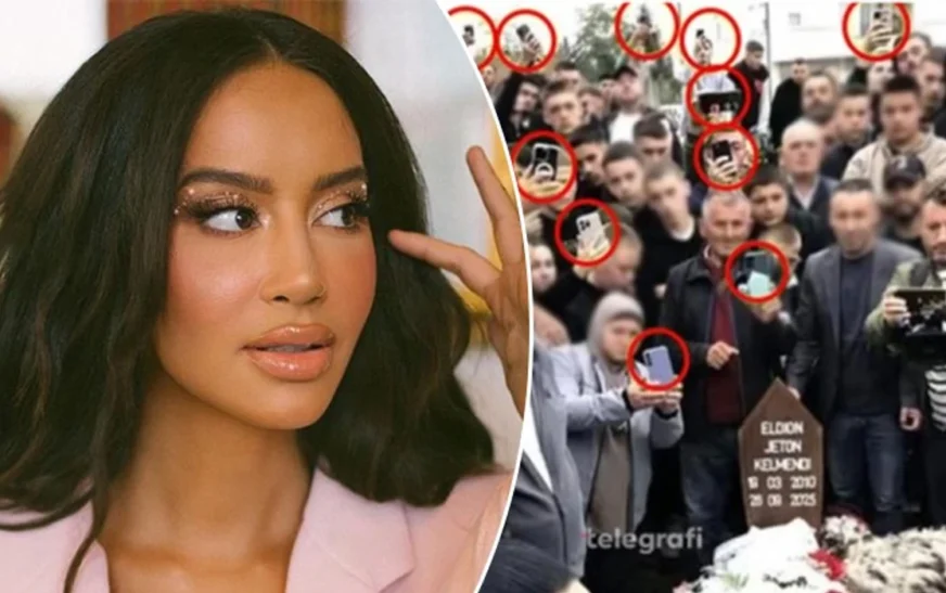 Dafina Zeqiri reagon pas ngjarjes në varrimin e vëllait të Gjestit: U trondita kur pashë njerëz duke xhiruar