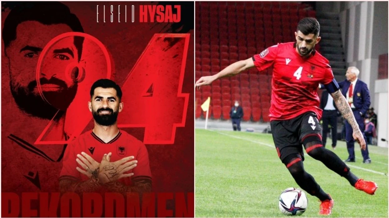 Elseid Hysaj kalon edhe Lorik Canën, lojtari me më shumë paraqitje në historinë e Shqipërisë