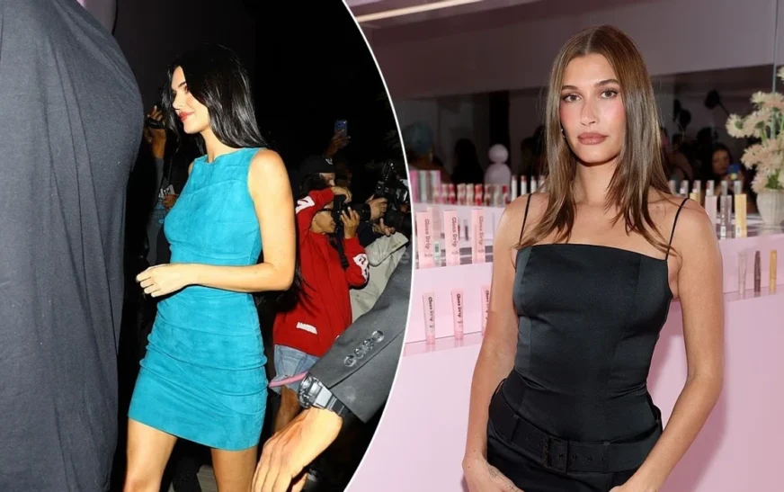 Hailey Bieber dhe Kendall shkëlqejnë me elegancë në eventin e Kylie Cosmetics
