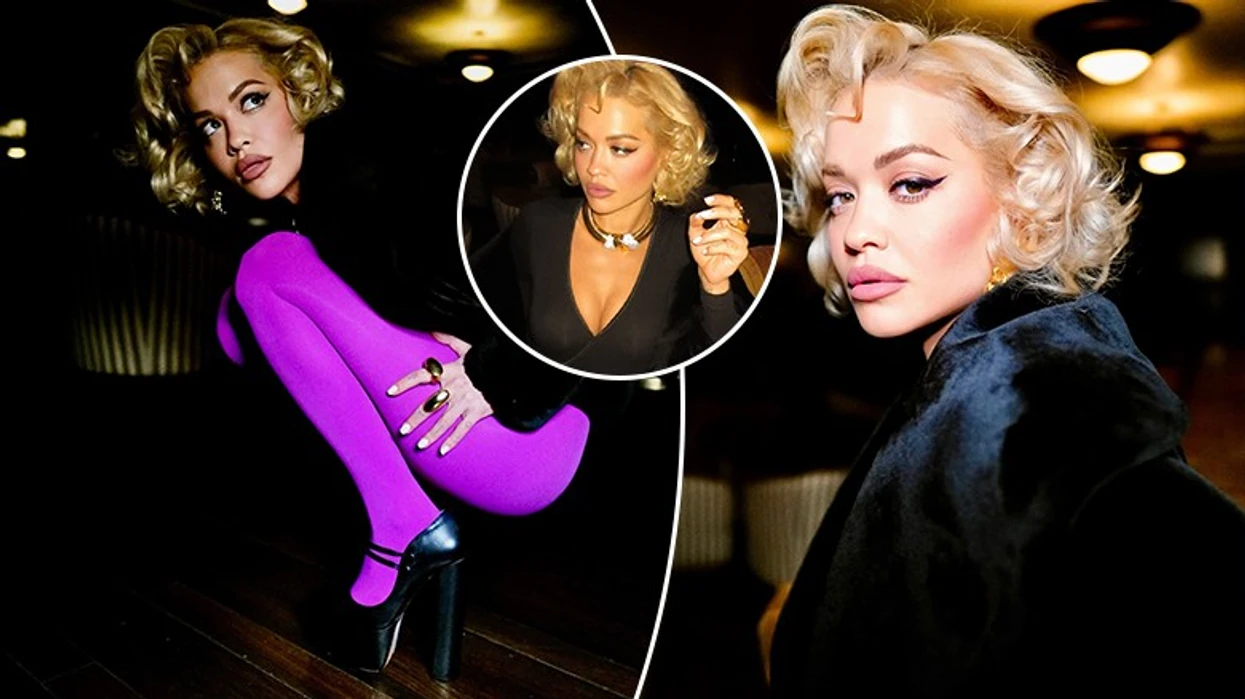 Rita Ora në stilin e Marilyn Monroe, merr vëmendjen me paraqitjen e veçantë ndërsa sjell një version të ri të “All Natural”