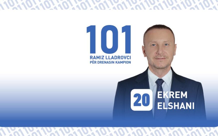 Ekrem Elshani – zëri i përgjegjësisë dhe zhvillimit në Asamblenë e Drenasit