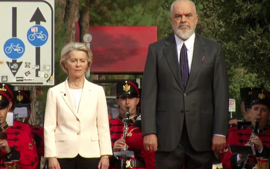 Von der Leyen pritet edhe nga kryeministri Rama