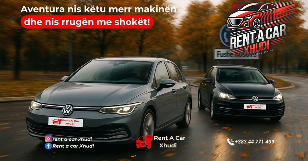 Zgjedhja e duhur për çdo udhëtim – Rent a Car Xhudi në Fushë Kosovë