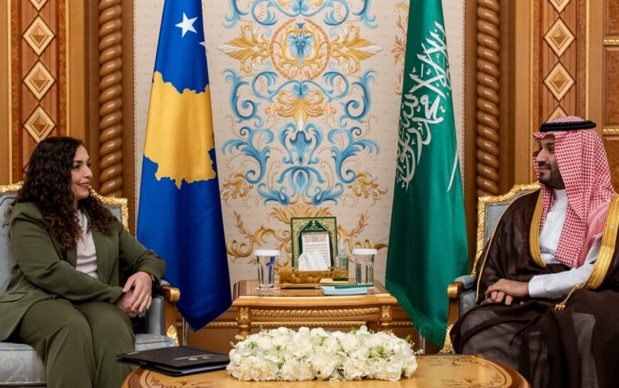 Osmani kërkoi viza elektronike për kosovarët gjatë takimit me Princin e Kurorës Saudite