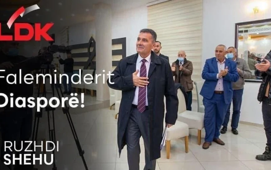 Ruzhdi Shehu: 700 mërgimtarë junikas votuan për LDK-në deri tani