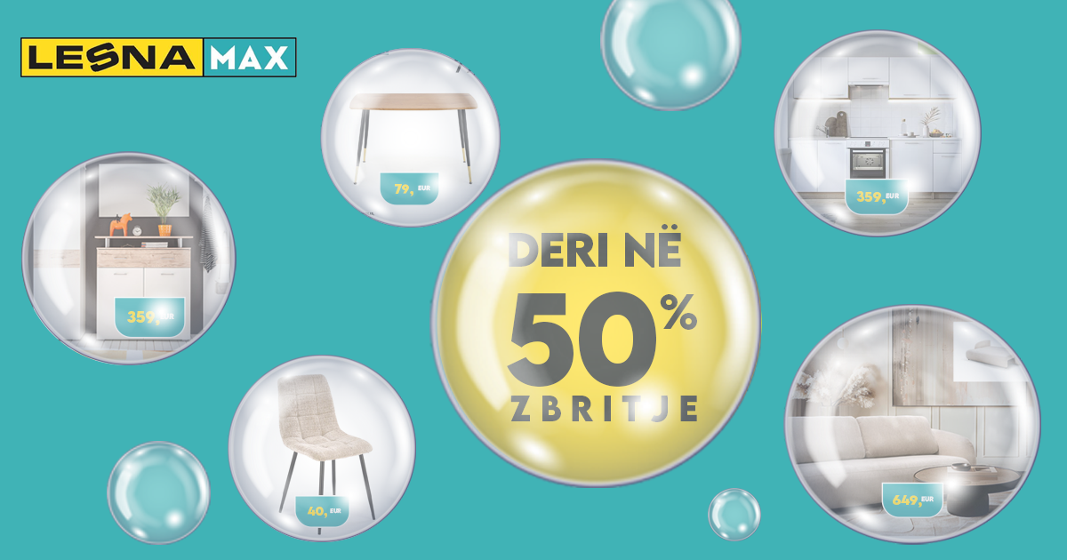 Nxitoni! Zbritjet më të mëdha të tetorit vetëm në Lesna Max