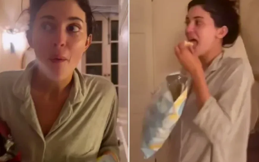 Kylie Jenner bëri të gjithë të qeshin me video duke ngrënë patatina