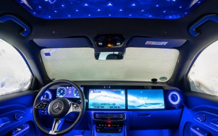 Mercedes-Benz i ardhshëm elektrik GLB do të ketë një ekran super gjigant