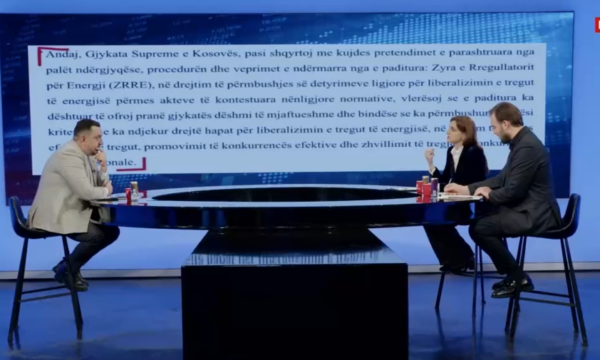 Ajvazi pas vendimit të Supremes: ZRrE veproi jashtë ligjit për tregun energjetik – bizneset u detyruan të dalin në treg të lirë