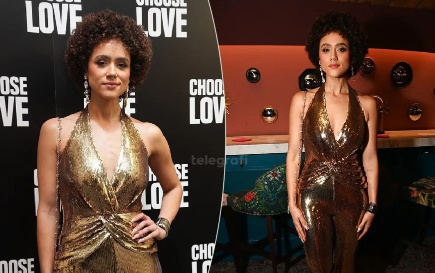 Ylli i “Game of Thrones”, Nathalie Emmanuel mbizotëron tapetin e kuq në festën e 10-vjetorit të “Choose Love”