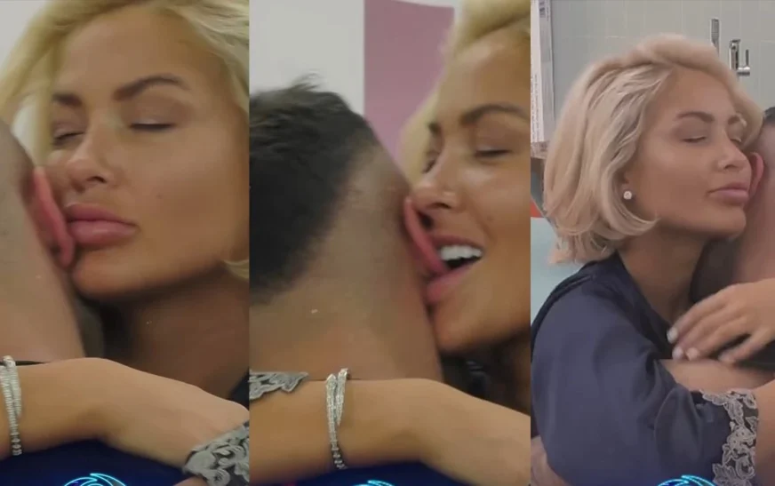 Dolce dhe Edi nisin ditën me përkëdhelje dhe afërsi, ndërsa ajo i kafshon veshin gjatë momenteve intime