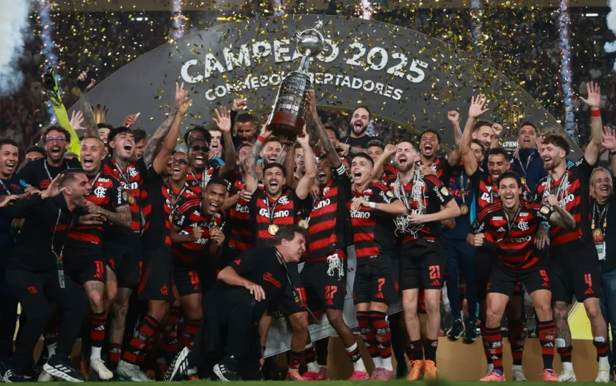 Flamengo triumfon në finalen braziliane dhe ngre trofeun e Copa Libertadores