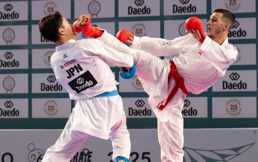E jashtëzakonshme: Islam Selmani nënkampion i botës në karate