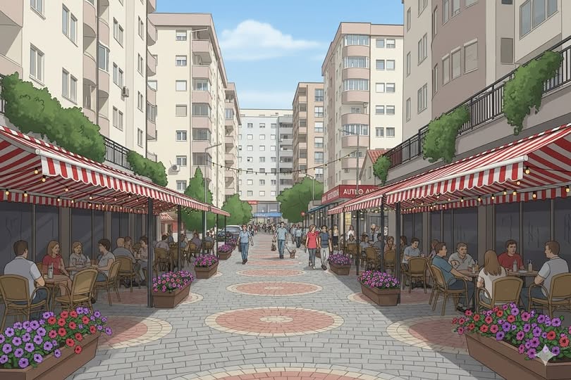 Besnik Osmani prezanton projektin “Oaza e këmbësorëve” në Fushë Kosovë