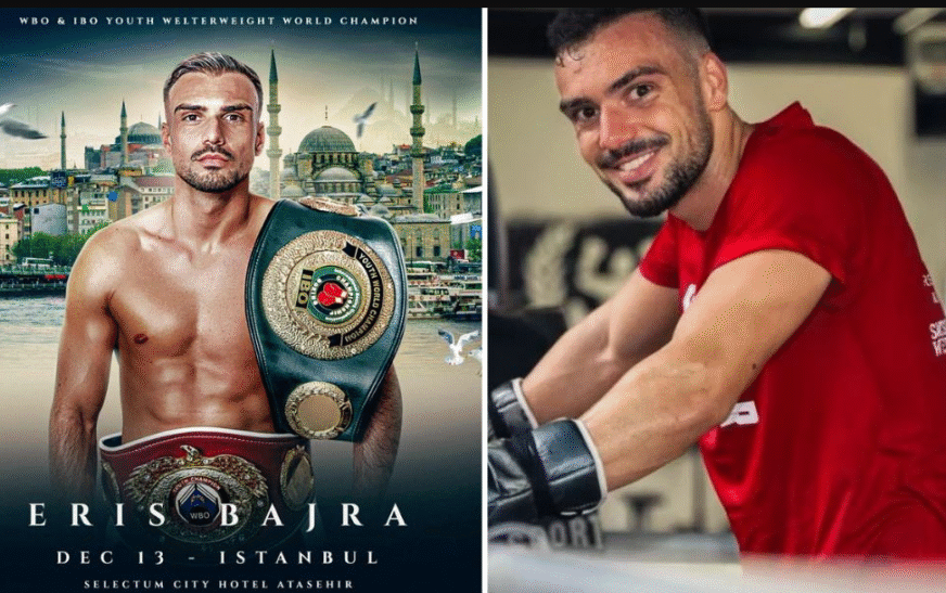 Duel i madh në Stamboll, boksieri shqiptar Eris Bajra synon fitoren e rëndësishme