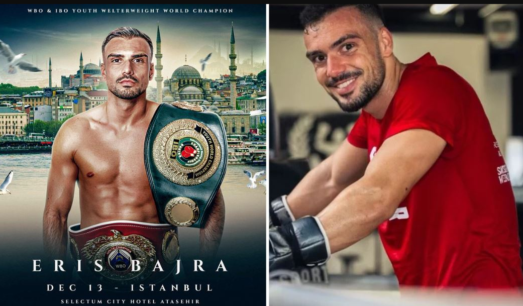 Duel i madh në Stamboll, boksieri shqiptar Eris Bajra synon fitoren e rëndësishme