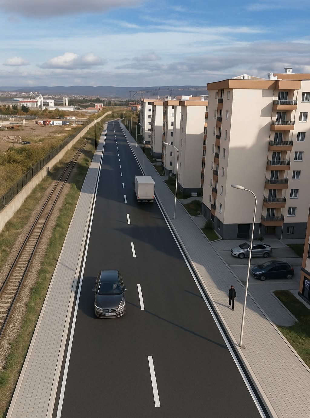 Besnik Osmani: Projekti “Rruga Hekurudha” do të lidhë Dardaninë me zonën industriale të Prishtinës