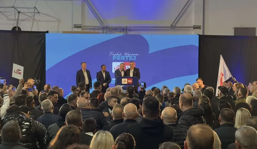 Besnik Osmani nga LDK-ja përmbyll fushatën zgjedhore për Fushë-Kosovë