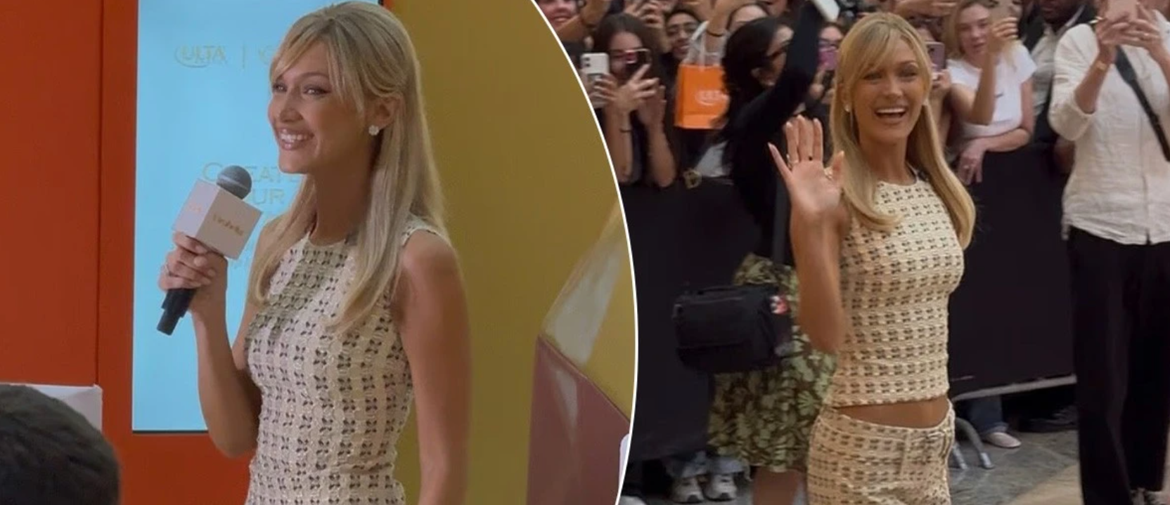 Bella Hadid shkëlqen në Dubai me një kostum Prada dhe feston ditëlindjen në stil luksoz