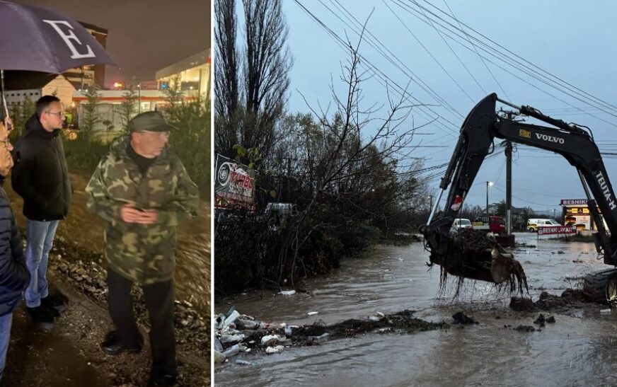 Stabilizohet situata në Gjilan, pas reshjeve të shiut