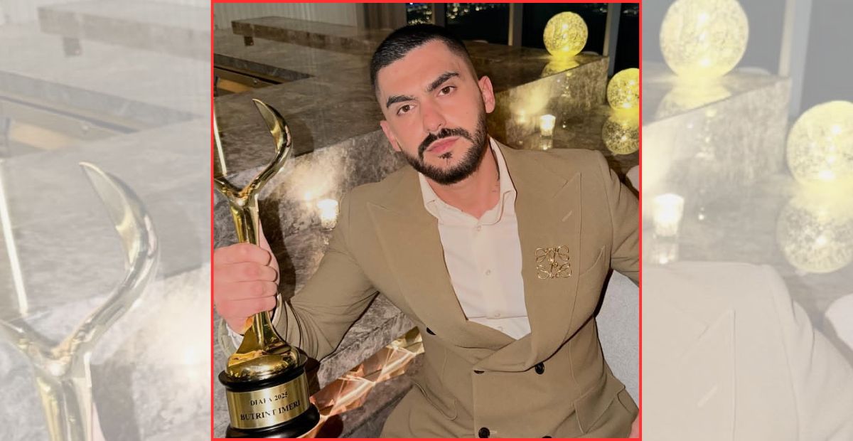 Butrint Imeri shënon moment historik në DIAFA 2025 – Dubai kurorëzon yllin shqiptar në skenën globale