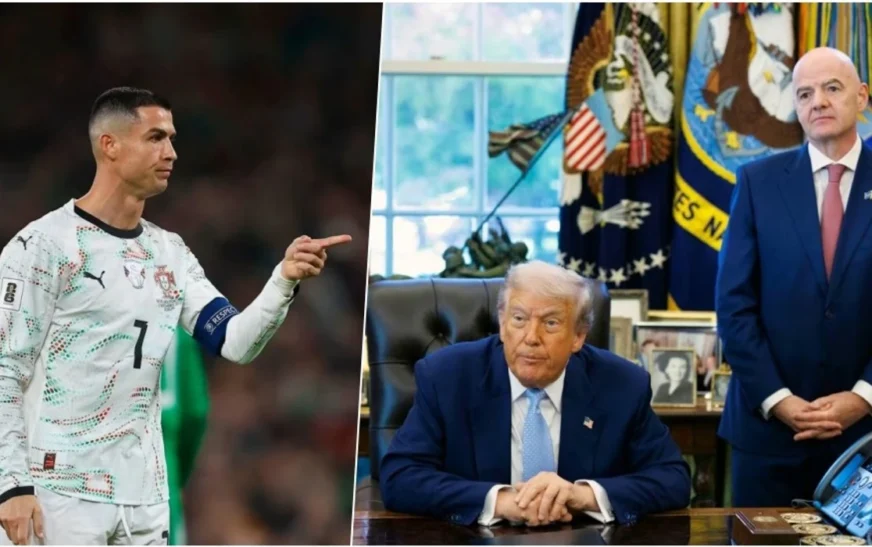 Cristiano Ronaldo pritet të takohet sot me Presidentin e SHBA-së, Donald Trump