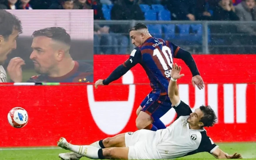 Momenti që “s’u pa”: Xherdan Shaqiri e Lindrit Kamberi u ‘përplasen’ gjatë fitores së Baselit ndaj Zurichut