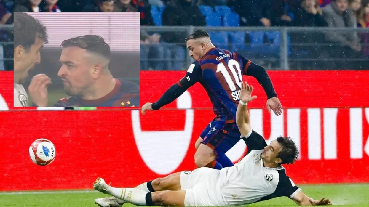 Momenti që “s’u pa”: Xherdan Shaqiri e Lindrit Kamberi u ‘përplasen’ gjatë fitores së Baselit ndaj Zurichut