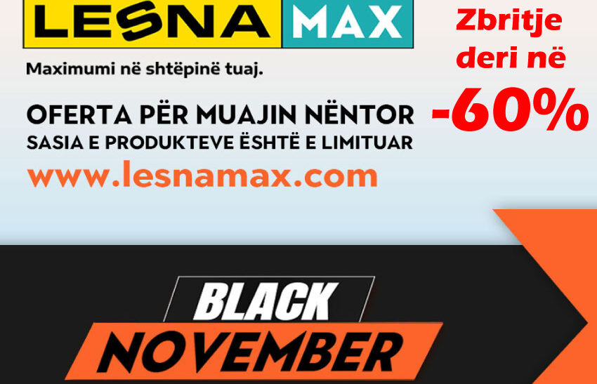 Black November – Muaji i zuper zbritjeve që nuk duhet humbur
