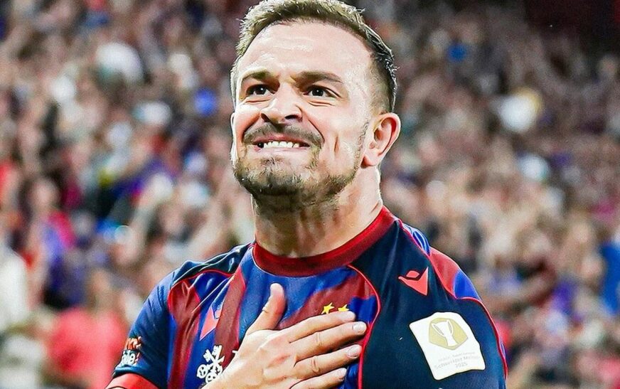 Shaqa shkëlqen në fitoren e Bazelit – 2 gola dhe një asist