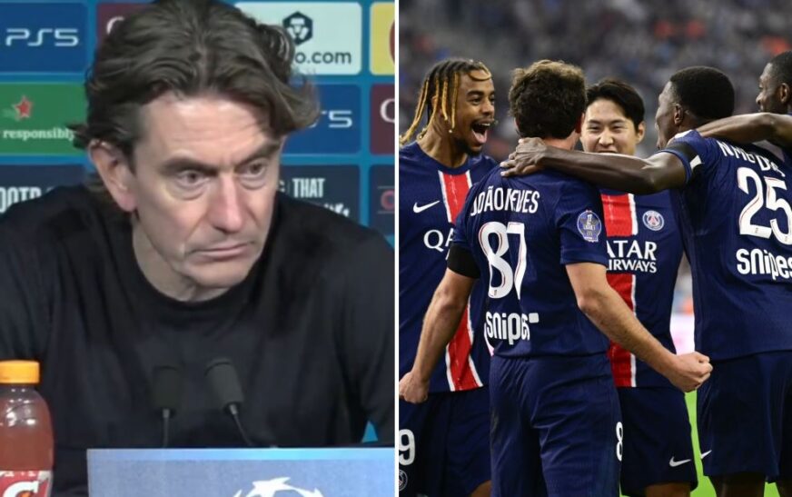 Thomas Frank i “dhuron” Topin e Artë një tjetër futbollisti të PSG-së: Wow, është i jashtëzakonshëm!