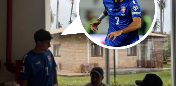 Befasi jo e këndshme – Djali i Sylvinhos vishet me fanellën e Serbisë
