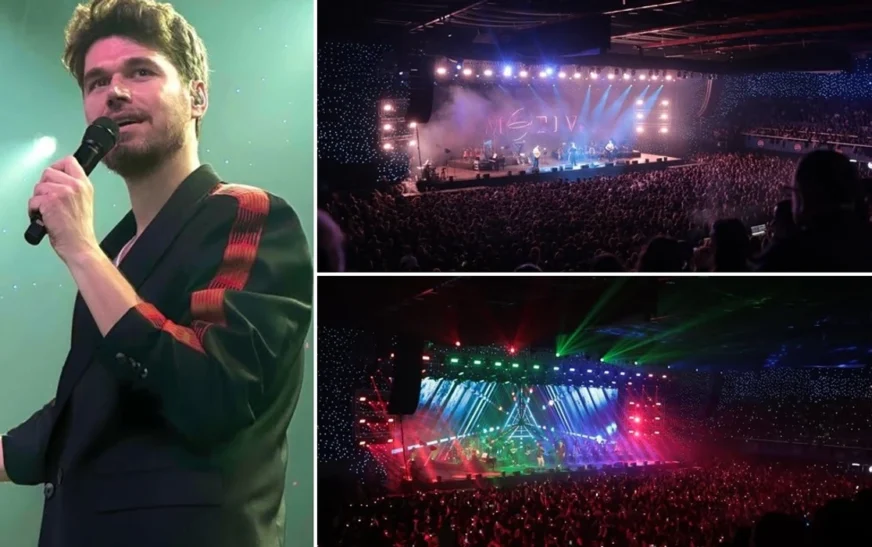 Katër net spektakël, 20 mijë fansa morën pjesë në turneun e Alban Skënderajt në Prishtinë