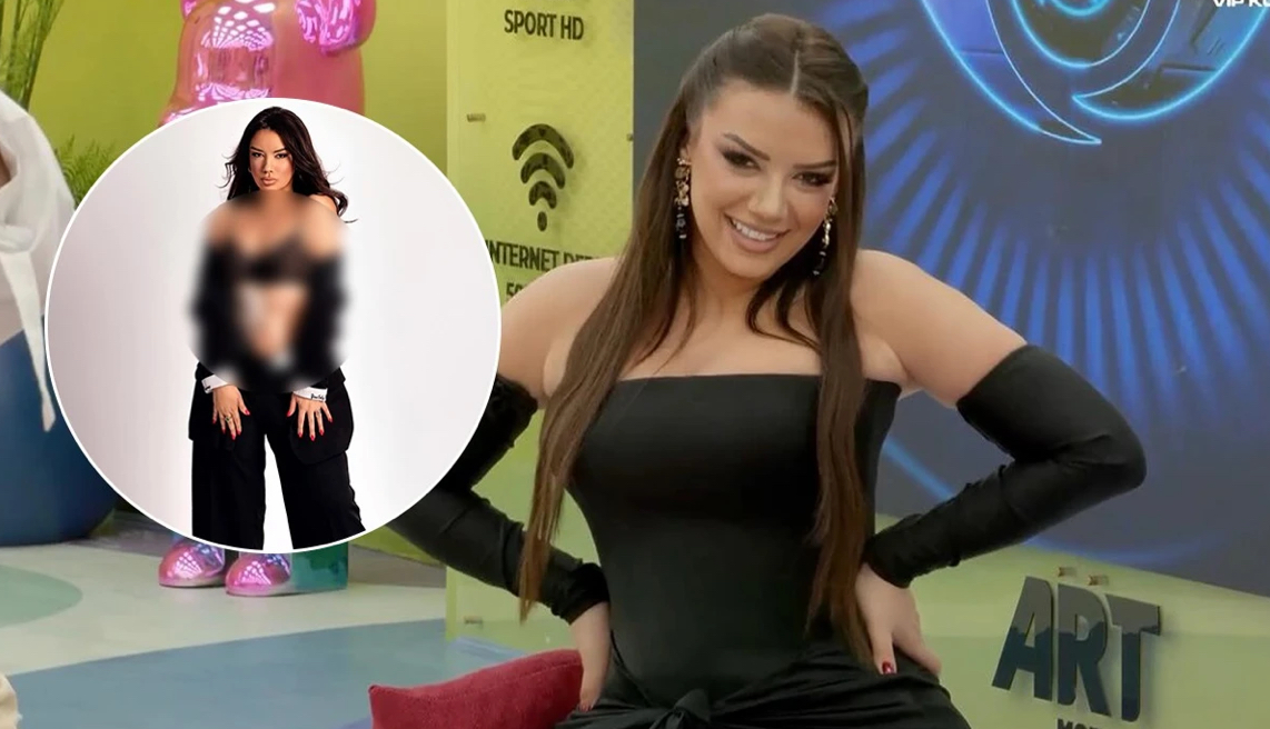 Publikohen fotografitë e guximshme të Sasës që tregojnë plagët e tumorit – vajza e çeliktë e Big Brother VIP Kosova që i mbijetoi sfidave