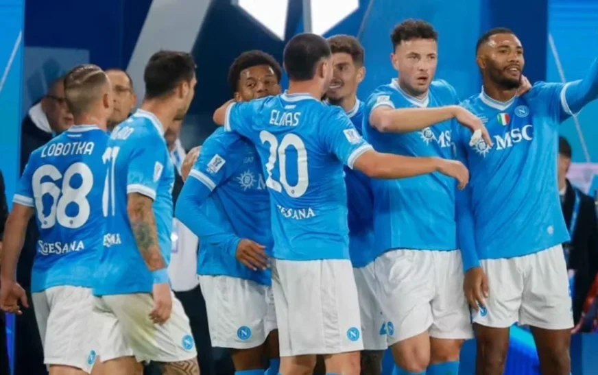 Amir Rrahmani fiton një tjetër trofe me Napolin, mposhtin Bolognan dhe ngritin Superkupën e Italisë