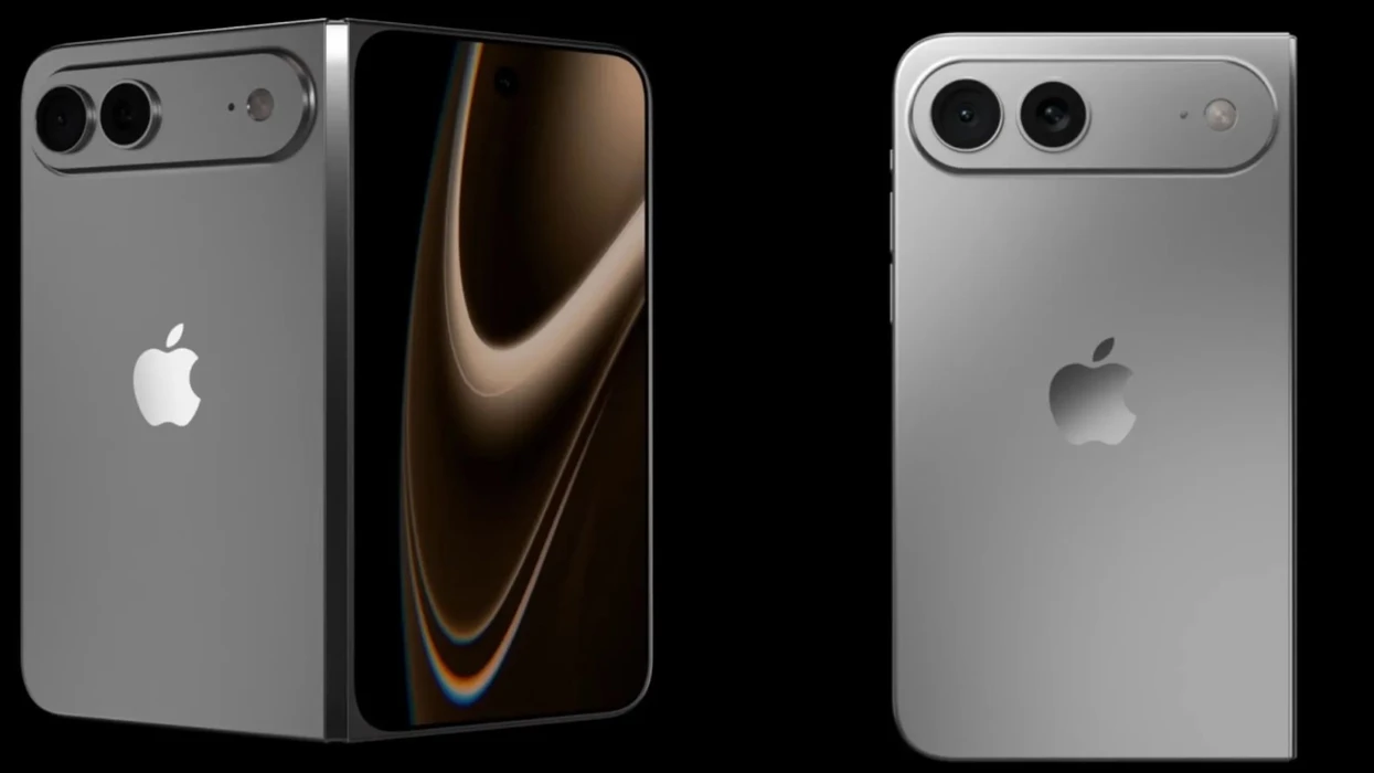 Rendera që tregojnë se si mund të duket iPhone i palosshëm