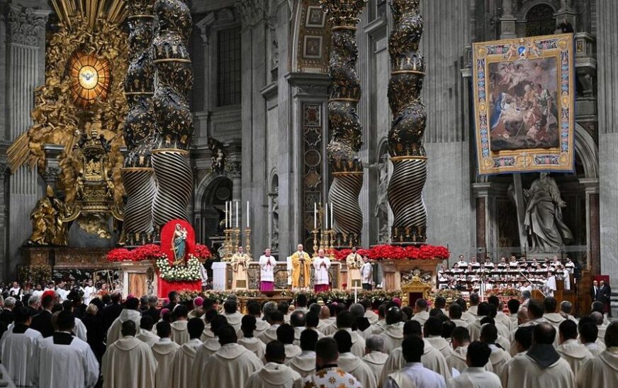 Krishtlindjet e para për Papa Leonin