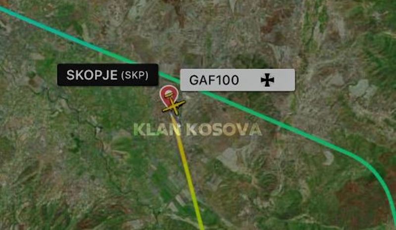 Shtatë orë në ajër: Rruga e aeroplanit ushtarak gjerman që s’mundi të aterojë në Prishtinë (VIDEO)