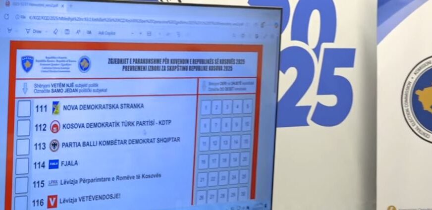 Miratohet dizajni i fletëvotimeve brenda Kosovës