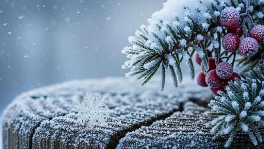 Mot i acartë në ditët në vazhdim, Viti i Ri me fjolla bore