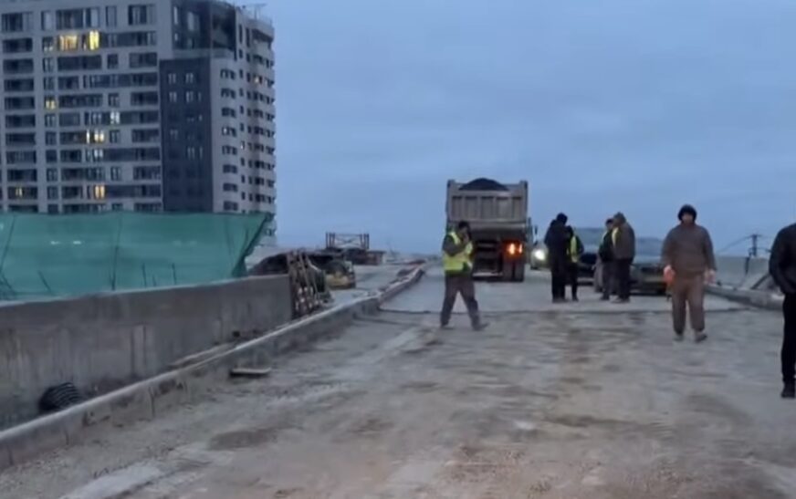 Nis asfaltimi i Urës së Unazës së Brendshme në Prishtinë