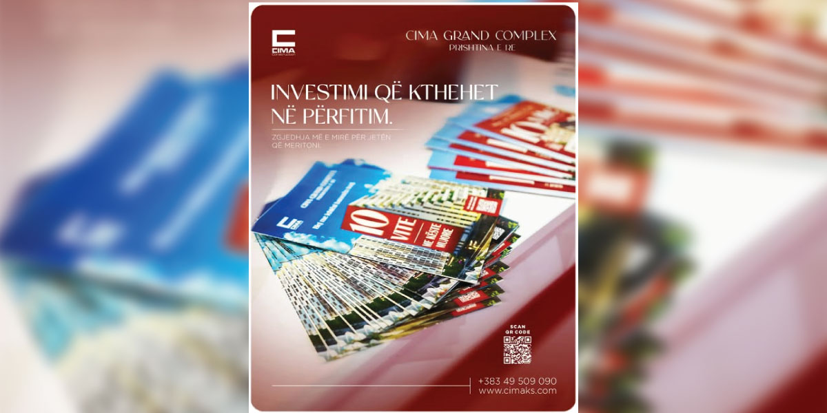Investo sot në zemër të zhvillimit urban me CIMA Grand Complex