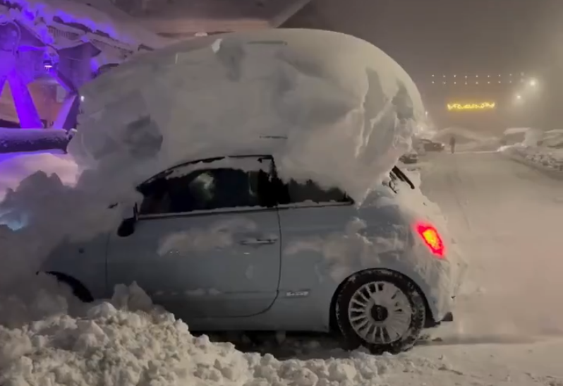 Stuhi e fuqishme në Itali, për 48 orë bie rreth 150 cm borë